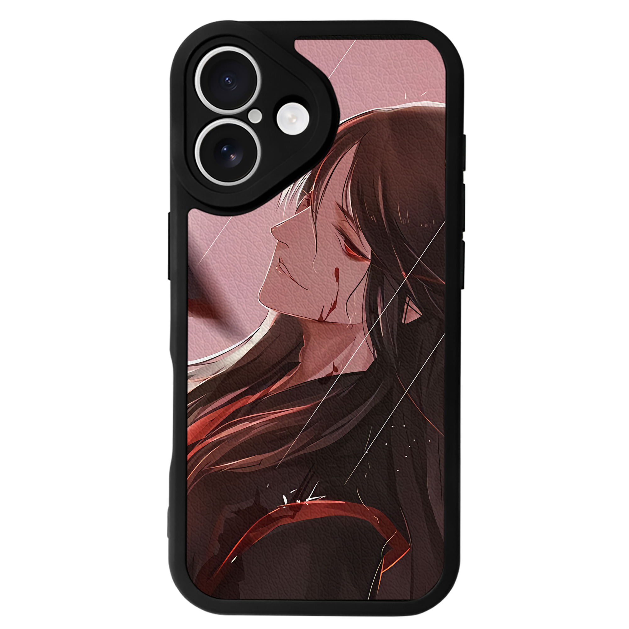 （画像用） 刀剣乱舞 Touken Ranbu 【iPhone 16シリーズ対応】シリコンスマホケース（レザー調） 材質：シリコン